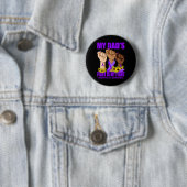 Papa's gevecht is mijn strijd tegen fibromyalgie b ronde button 5,7 cm (In situ)