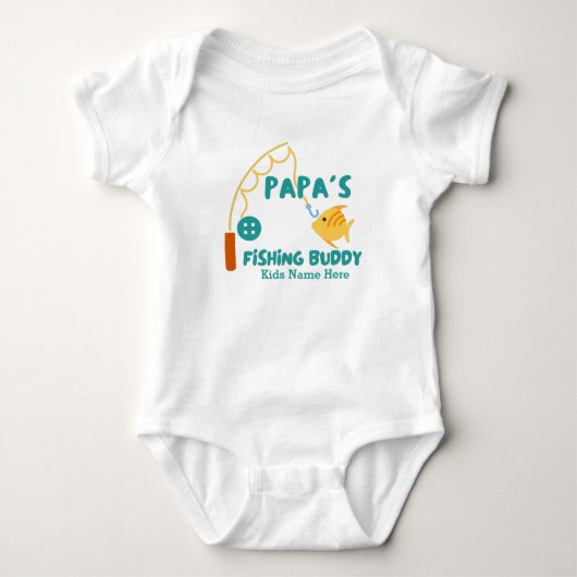 Papa's Gevist Boeddy Baby Romper (Voorkant)