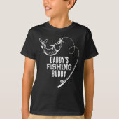 Papa's Gevist boeddy Fish Matching Son Dad T-shirt (Voorkant)
