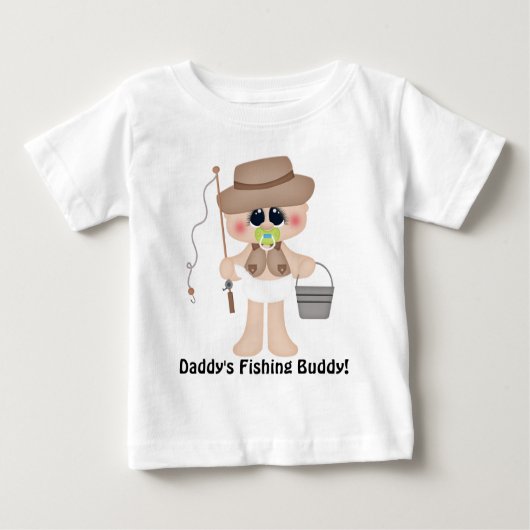 Papa's Gevist Buddy Baby t-shirt (Voorkant)