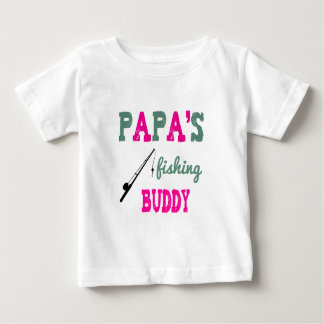 Papa's Gevist Buddy Baby T-shirt (roze)