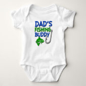 Papa's Gevist Buddy Grappig Baby Boy shirt (Voorkant)