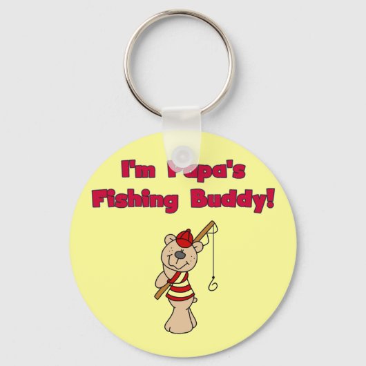 Papa's Geviste Boeddy Tshirts en Gifts Sleutelhanger (Voorkant)