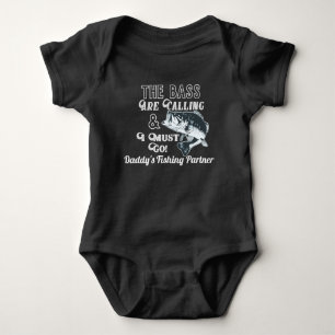 Papa's Geviste Partner Largemouth Bass Romper