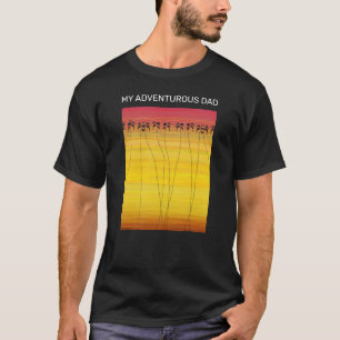 Papa's Geweldige tropische zomer T-shirt