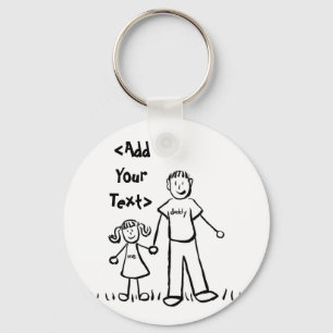Papa's Girl Sleutelhanger