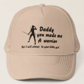 Papa's Girl Trucker Hat Pet (Voorkant)