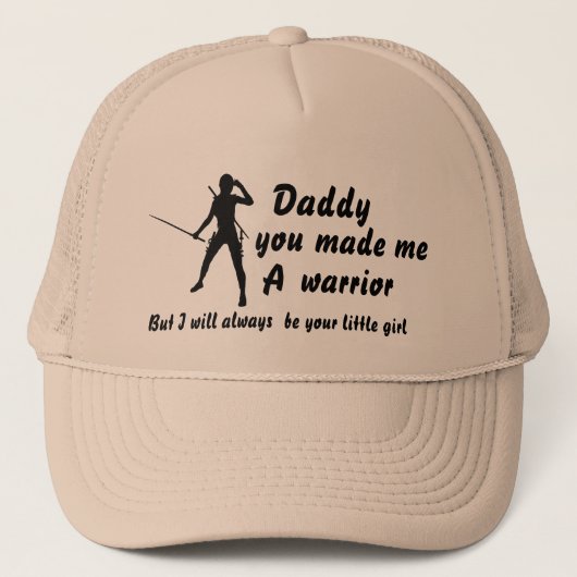 Papa's Girl Trucker Hat Trucker Pet (Voorkant)