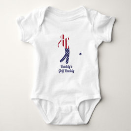 Papa's Golf Buddy | Amerikaanse vlag Golf Player Romper