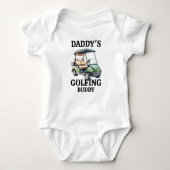 Papa's Golfing Buddy Golf Car thema Romper (Voorkant)