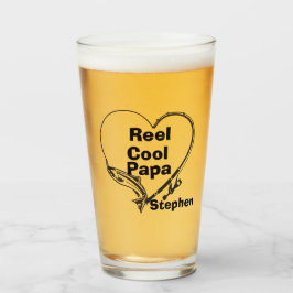 Papa's grap, vaderdag vissen glas
