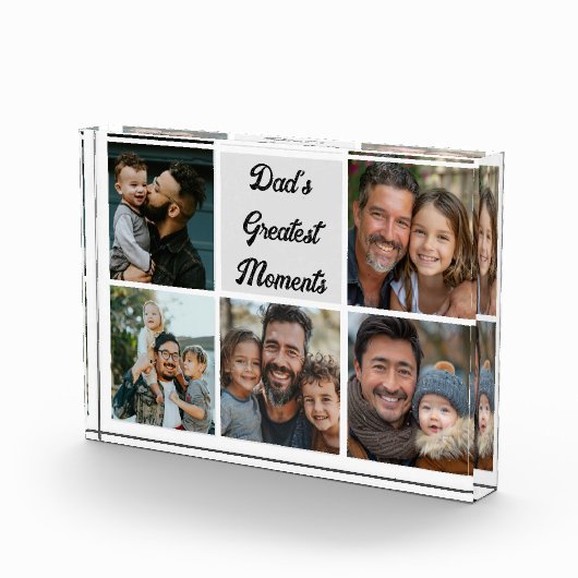 Papa's grootste momenten fotoblok (Rechts)