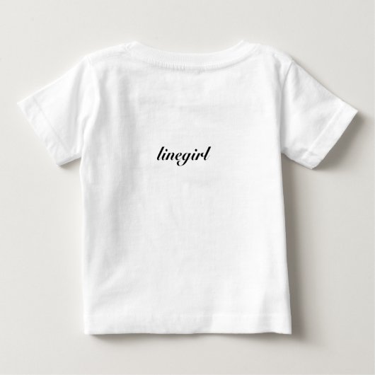 Papa's grootste witte T-shirt voor B (Achterkant)