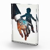 Papa's Hand en Baby Fotoblokken (Rechts)