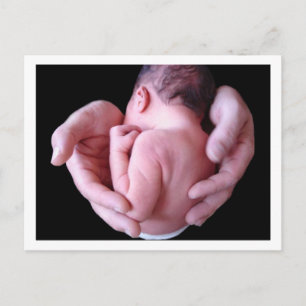 Papa's Hands Briefkaart