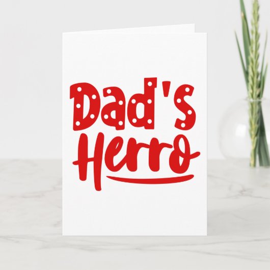 Papa's Helden Kaart (Voorkant)