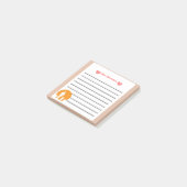 Papa's Herinneringen Gepersonaliseerde Vaderdag Post-it® Notes (Schuin)