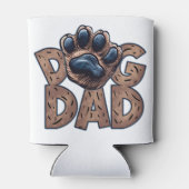 Papa's hond Verjaardag Golf Gift Blikjeskoeler (Achterkant)