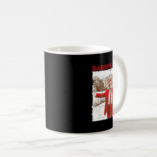 Papa's huis Ik zal thuis zijn voor kerstplezier Tr Koffiemok (Voorkant rechts)