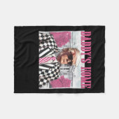 Papa's Huis Trump Roze 2024 Fleece Deken (Voorkant (Horizontaal))