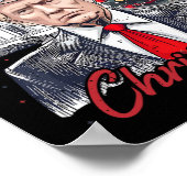 Papa's huis zal thuis zijn voor kerst Funny Trump Poster (Hoek)