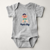 papa's jongen romper (Voorkant)