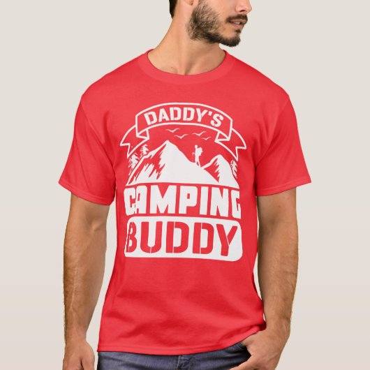 Papa's kampeer maatjes t-shirt (Voorkant)