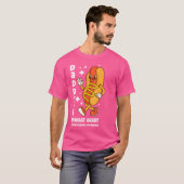 Papa's Keelgeit Grappig Ongepaste Hot Dog Auto T-shirt (Voorkant volledig)
