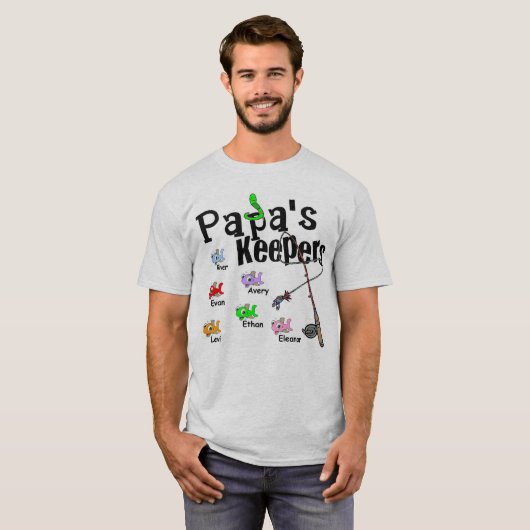 Papa's Keepers T-shirt (Voorkant volledig)