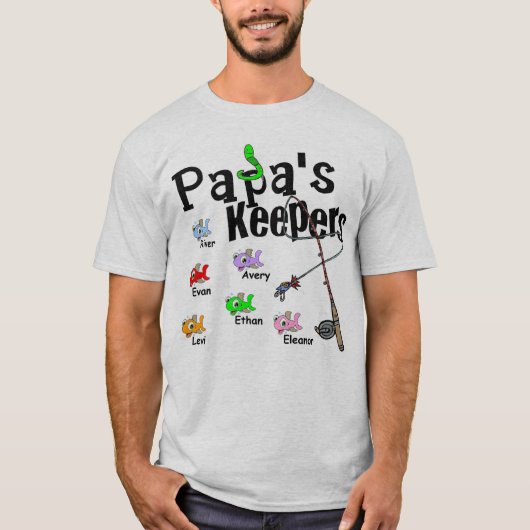 Papa's Keepers T-shirt (Voorkant)
