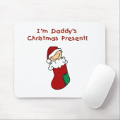 Papa's kerstcadeautjes en T-shirts met kerstcadeau Muismat (Met muis)