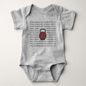 Papa's Kettlebell Romper (Voorkant)