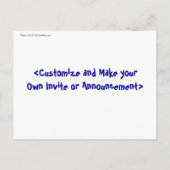 Papa's klein meisje Briefkaart (Brunette) (Achterkant)