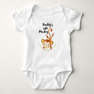 Papa's kleine aap baby kleding, thuiskomen romper