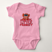 Papa's kleine aap romper (Voorkant)