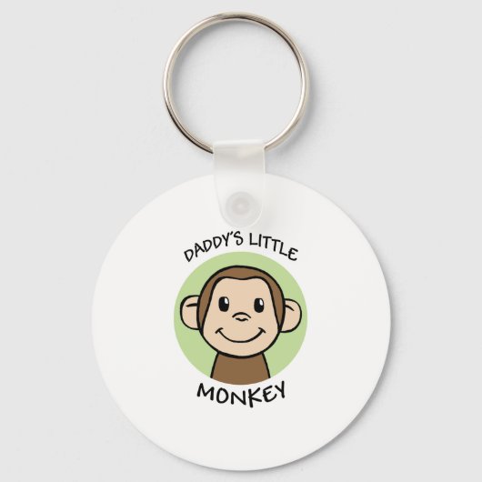 Papa's kleine aap sleutelhanger (Voorkant)