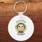 Papa's kleine aap sleutelhanger (Voorkant)