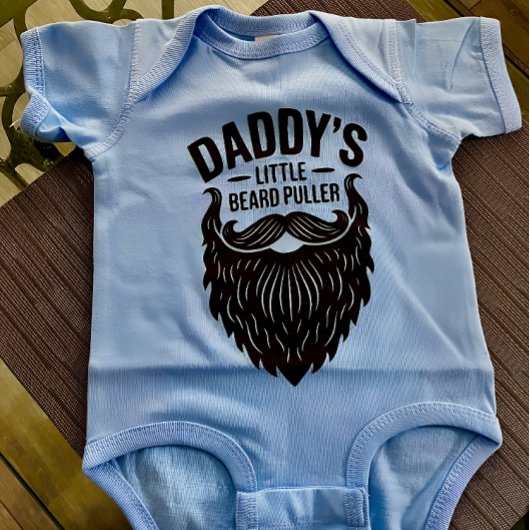 Papa's Kleine Baard Trekker Romper