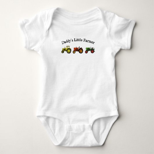 Papa's kleine boer romper (Voorkant)