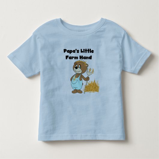 Papa's Kleine Boerderij Hand Tshirts en Geschenken (Voorkant)