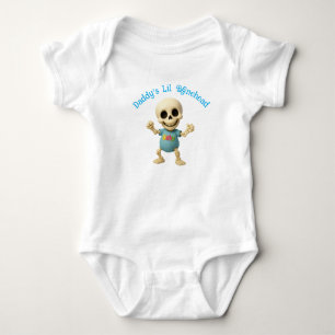 Papa's Kleine Bonehead Eén-delig Romper