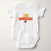 Papa's Kleine Bonehead Eén-delig Romper (Achterkant)