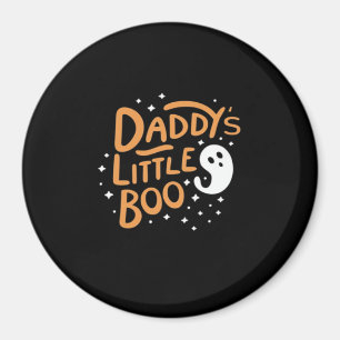 Papa's Kleine Boo, Prettig Halloween Magneet
