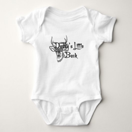 Papa's Kleine Buck Romper (Voorkant)