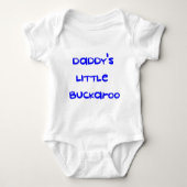 Papa's kleine Buckaroo Romper (Voorkant)