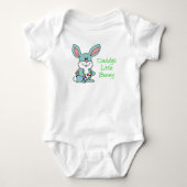 Papa's kleine Bunny Romper (Voorkant)