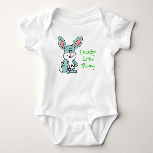 Papa's kleine Bunny Romper (Voorkant)