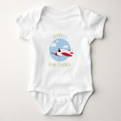 Papa's kleine co-piloot romper (Voorkant)