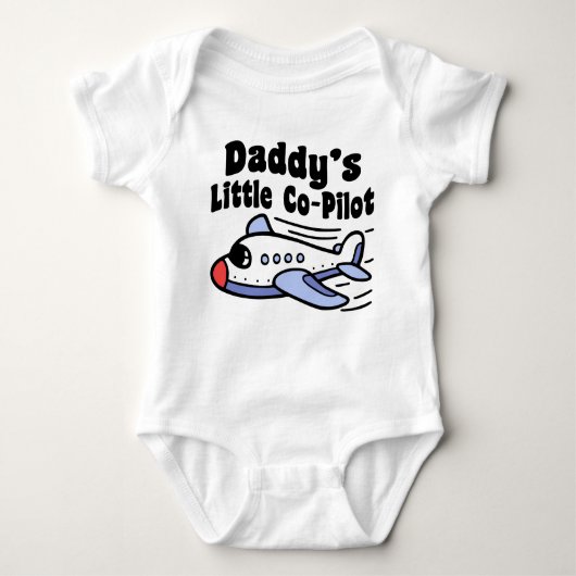 Papa's kleine co-piloot romper (Voorkant)