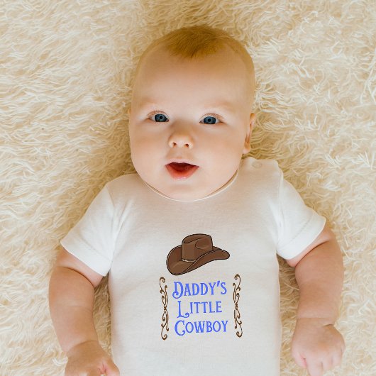 Papa's kleine Cowboy Romper